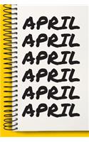 Name APRIL Customized Gift For APRIL A beautiful personalized