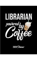 Librarian Powered By Coffee 2020 Planner