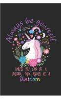 Always Be Yourself Unless You Can Be A Unicorn, Then Always Be A Unicorn