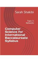 Computer Science for International Baccalaureate Syllabus