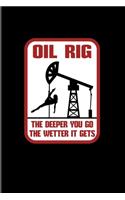 Oil Rig The Deeper You Go The Wetter It Gets: Hardest Jobs In The World 2020 Planner - Weekly & Monthly Pocket Calendar - 6x9 Softcover Organizer - For Roughnecks & Hard Jobs Fans