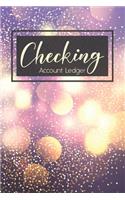 Checking Account Ledger