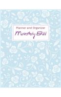 2020 Monthly Bill Planner and Organizer (Volume 1): Finance Monthly & Weekly Budget Planner Expense Tracker Bill Organizer Journal Notebook - Floral Cover(1 Bill Planner)