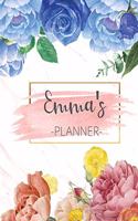 Emma's Planner: Monthly Planner 3 Years January - December 2020-2022 - Monthly View - Calendar Views Floral Cover - Sunday start