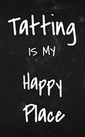 Tatting is my Happy Place: Cute notebook for tatting