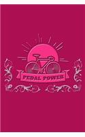 Pedal Power: The Best Journal Notebook for Cycling, Cycling Instructors, and Bicycle Riders.