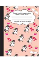 Primary Composition Notebook Grades K-2 (5/8" Ruled)