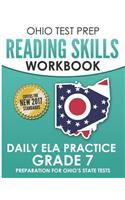 Ohio Test Prep Reading Skills Workbook Daily Ela Practice Grade 7