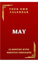 Your Own Calendar 12 Months With Positive Thoughts