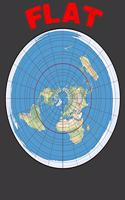 Flat: Flat Earth Gifts. Flat Earth Journal. 8.5 x 11 size 120 Lined Pages Flat Earth Novelty.Flat Earth Notebook.