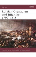 Russian Grenadiers and Infantry 1799–1815