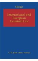 International and European Criminal Law
