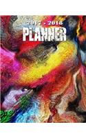 2017-2018 Planner: Daily Planner Calendar / Schedule / Organizer - September 2017 to December 2018