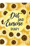Diet And Exercise Diary: Diet & Fitness Tracker