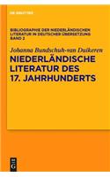 NiederlÃ¤ndische Literatur Des 17. Jahrhunderts