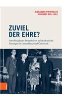 Zuviel der Ehre?