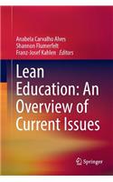 Lean Education: An Overview of Current Issues