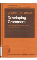 Developing Grammars