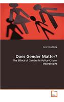 Does Gender Matter?