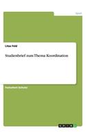 Studienbrief zum Thema Koordination