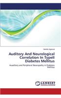 Auditory And Neurological Correlation In TypeII Diabetes Mellitus