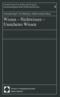 Wissen - Nichtwissen - Unsicheres Wissen