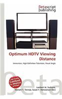 Optimum HDTV Viewing Distance