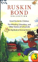 Ruskin Bond Collection- 3 books Box set- Great Stories for child, whistling schoolboy, big book anim