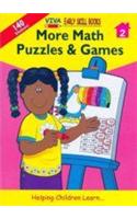 Viva Early Skill Books: More Math Puzzles & Games 2