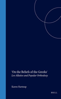 'On the Beliefs of the Greeks'