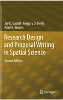 Research Design and Proposal Writing in Spatial Science