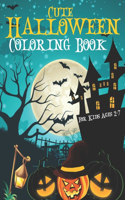 Cute Halloween Coloring Book For Kids Ages 2-7