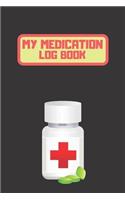 My Medication Log book: Keep Track of date, medications name, dosage, frequence per day times and notes