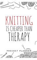 Knitting is Cheaper than Therapy