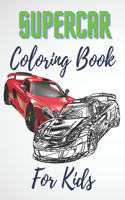 Supercar Coloring Book For Kids