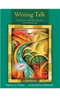 Writing Talk: Writing Sentences and Paragraphs with Readings
