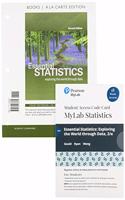 Essential Statistics, Loose-Leaf Edition Plus Mylab Statistics with Pearson Etext -- 18 Week Access Card Package