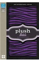 NIV, Plush Bible Collection, Hardcover, Purple/Black