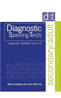 Diagnostic Spelling Tests: Secondary/Adult Tests Booklet