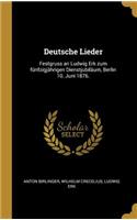 Deutsche Lieder