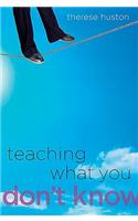 Teaching What You Don't Know