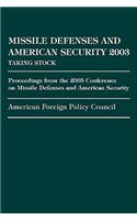 Missile Defense and American Security 2003
