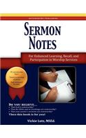Sermon Notes
