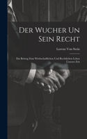 Der Wucher Un Sein Recht