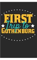 First Trip To Gothenburg: 6x9 Dot Grid Composition Notebook perfect gift for your Trip to Gothenburg for every Traveler