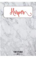 Harper 4 month Planner Undated