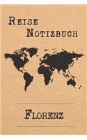 Reise Notizbuch Florenz: 6x9 Reise Journal I Notizbuch mit Checklisten zum Ausfüllen I Perfektes Geschenk für den Trip nach Florenz (Italien) für jeden Reisenden