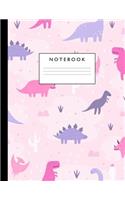 Notebook: Cute Lined Journal Ruled Composition Note Book to Draw and Write In for Girls and Boys - Home School Supplies for K-12 Grade Highschool and College: