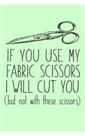 IF YOU USE MY FABRIC SCISSORS, I WILL CUT YOU (but not with these scissors): Hexagon Graph Paper * Design Your Own Quilts