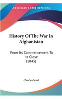 History Of The War In Afghanistan